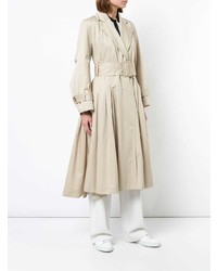 Женский бежевый плащ от Koché