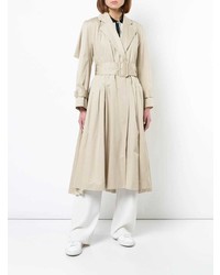 Женский бежевый плащ от Koché