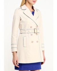 Женский бежевый плащ от Yumi