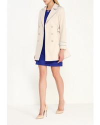 Женский бежевый плащ от Yumi