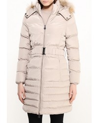 Женский бежевый пуховик от Adrixx