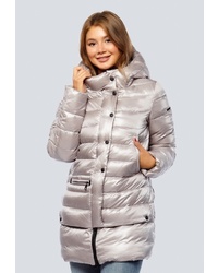 Женский бежевый пуховик от Alyaska