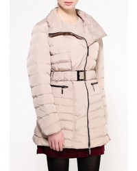 Женский бежевый пуховик от B.Style