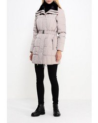 Женский бежевый пуховик от B.young