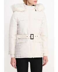 Женский бежевый пуховик от Bellfield