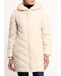 Женский бежевый пуховик от Grishko