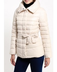 Женский бежевый пуховик от Grishko