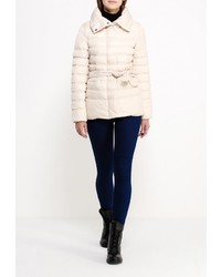 Женский бежевый пуховик от Grishko