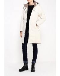 Женский бежевый пуховик от Jack Wolfskin