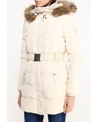 Женский бежевый пуховик от Mavi