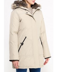 Женский бежевый пуховик от Pajar