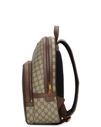 Мужской бежевый рюкзак из плотной ткани от Gucci