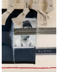 Мужской бежевый рюкзак от Rick Owens DRKSHDW