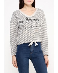 Женский бежевый свитер с круглым вырезом от Aurora Firenze