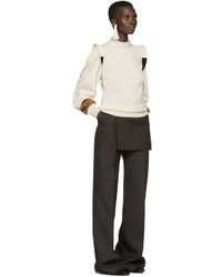 Женский бежевый свитер с круглым вырезом от Toga