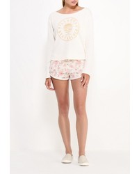 Женский бежевый свитер с круглым вырезом от Billabong