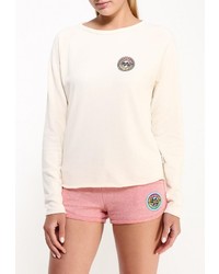 Женский бежевый свитер с круглым вырезом от Billabong