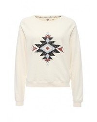 Женский бежевый свитер с круглым вырезом от Billabong