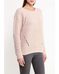 Женский бежевый свитер с круглым вырезом от Brave Soul