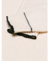 Женский бежевый свитер с круглым вырезом от Marni