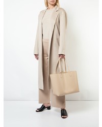 Женский бежевый свитер с круглым вырезом от Mansur Gavriel