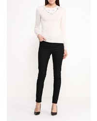 Женский бежевый свитер с круглым вырезом от Dorothy Perkins