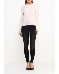 Женский бежевый свитер с круглым вырезом от Dorothy Perkins