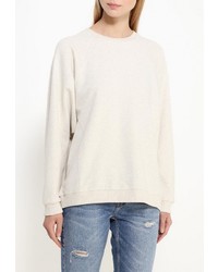 Женский бежевый свитер с круглым вырезом от Element