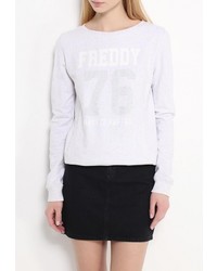 Женский бежевый свитер с круглым вырезом от Freddy