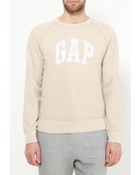 Мужской бежевый свитер с круглым вырезом от Gap