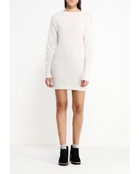 Женский бежевый свитер с круглым вырезом от Gas