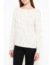 Женский бежевый свитер с круглым вырезом от Jacqueline De Yong