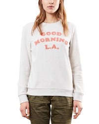 Женский бежевый свитер с круглым вырезом от Q/S designed by