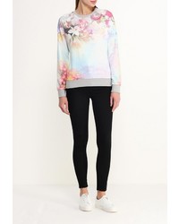 Женский бежевый свитер с круглым вырезом от Taya