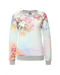 Женский бежевый свитер с круглым вырезом от Taya