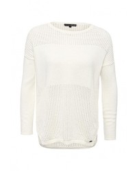 Женский бежевый свитер с круглым вырезом от Tom Tailor Denim