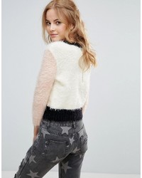 Женский бежевый свитер от Glamorous