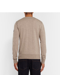 Мужской бежевый свитер от Belstaff