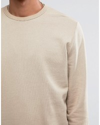 Мужской бежевый свитер от Asos