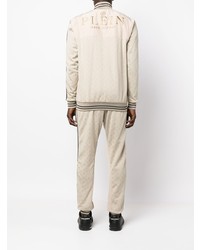 Мужской бежевый спортивный костюм от Philipp Plein
