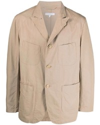 Мужской бежевый хлопковый пиджак от Engineered Garments