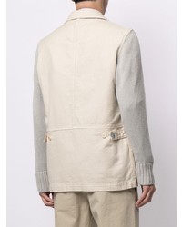 Мужской бежевый хлопковый пиджак от UNDERCOVE