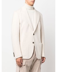 Мужской бежевый хлопковый пиджак от Eleventy