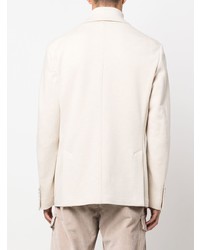 Мужской бежевый хлопковый пиджак от Eleventy
