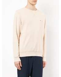 Мужской бежевый худи с принтом от The Upside