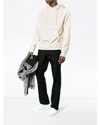 Мужской бежевый худи от Maison Margiela