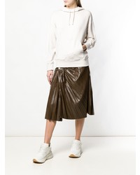 Женский бежевый худи от Vince