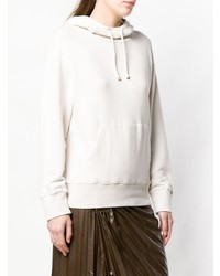 Женский бежевый худи от Vince