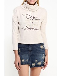 Женский бежевый худи от Befree