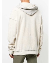 Мужской бежевый худи от Maison Margiela